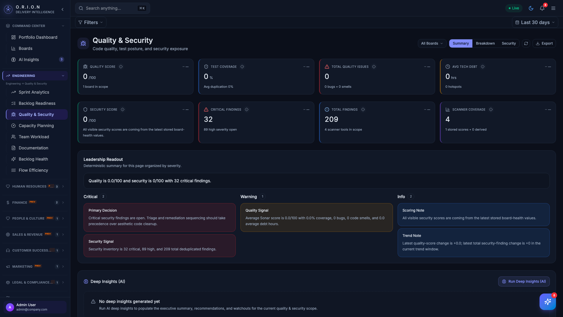 Quality & Security